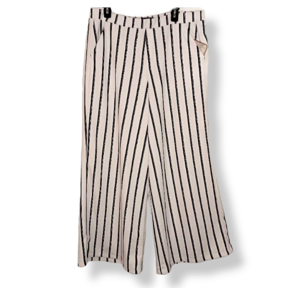 Wide Leg Dress Pants Palazzos with Stretch Waistband Sz. 3X - Picture 10 of 10